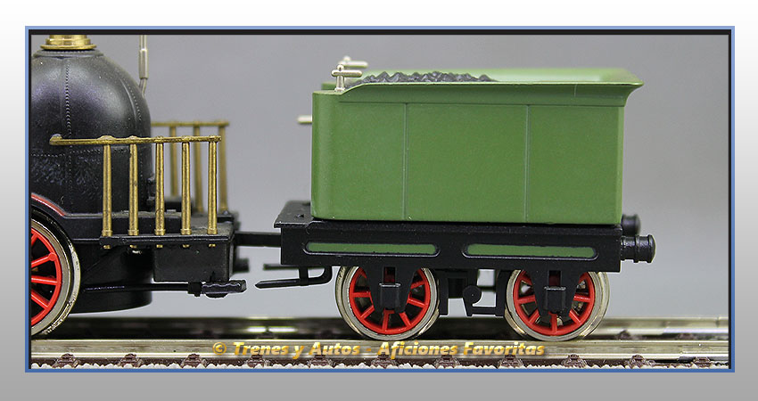 Locomotora vapor La Prussia - Berlín Potsdam